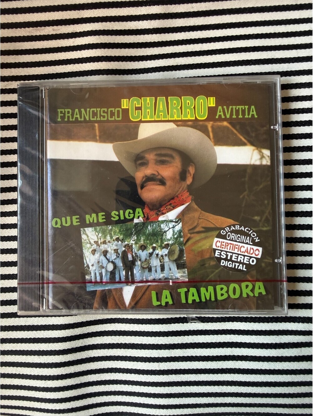 Francisco Charro Avitia - Que Me Siga La Tambora CD (1998) DIMSA Orfeon Ranchero